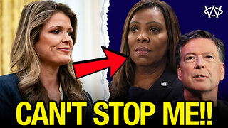 Halligan STRIKES BACK against Comey and Letitia James!!