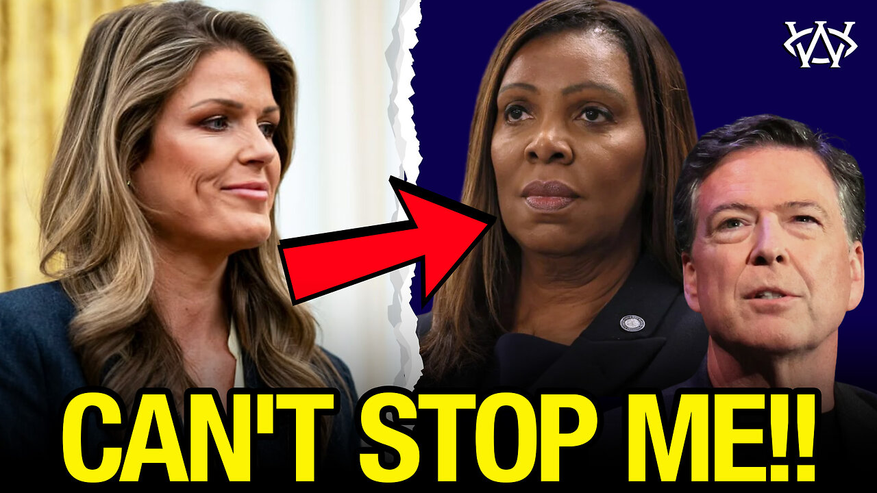 Halligan STRIKES BACK against Comey and Letitia James!!