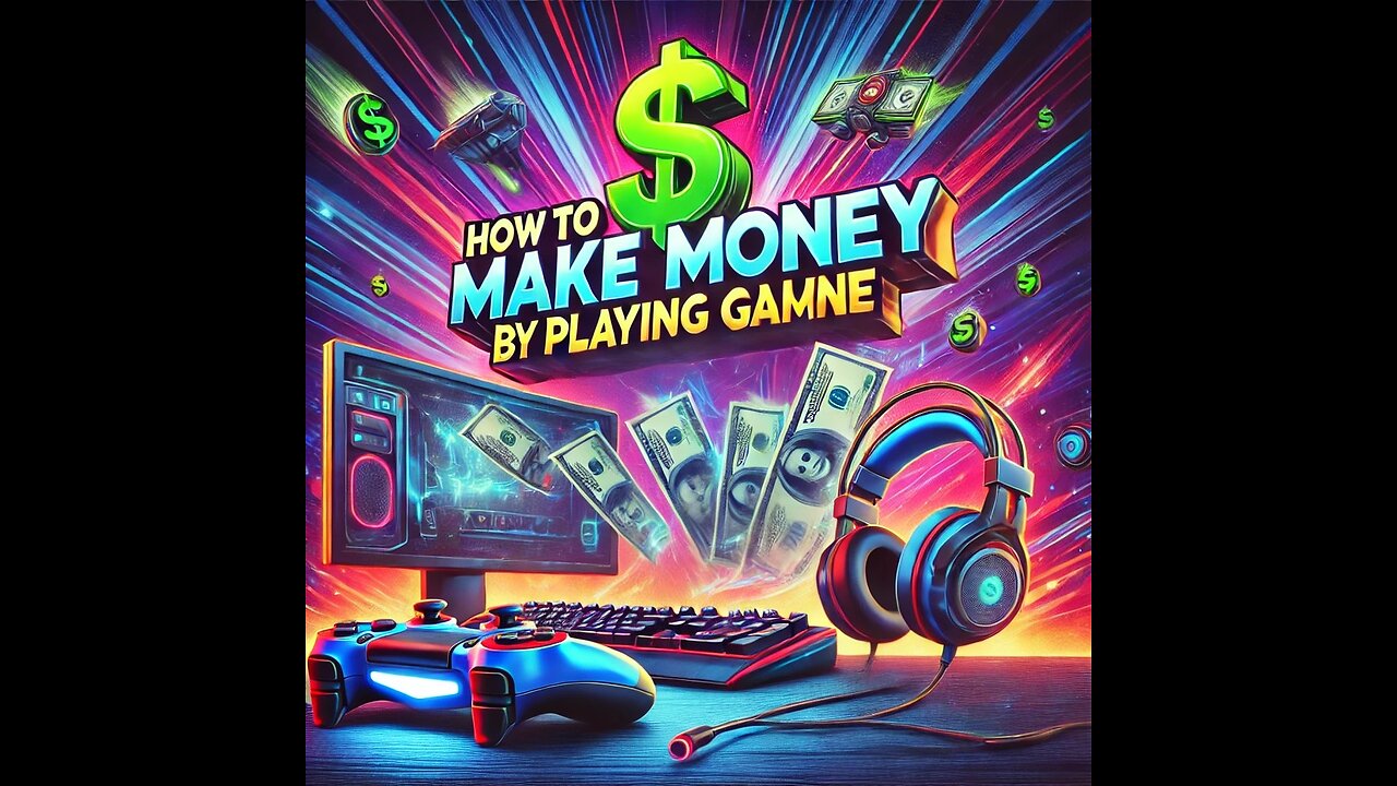 how to make money by playing game