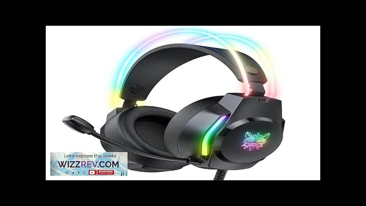 ONIKUMA X26 Gaming Headset Wired Headphones 50mm Driver Unit Stereo Surround Sound Review