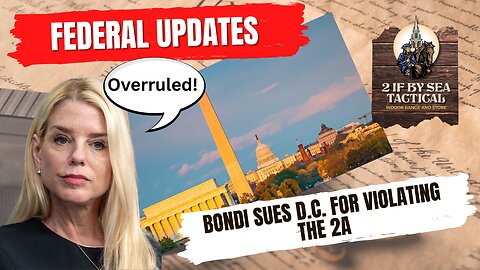 Federal Update: DOJ Sues Washington, D.C. Over Assault Weapons Ban