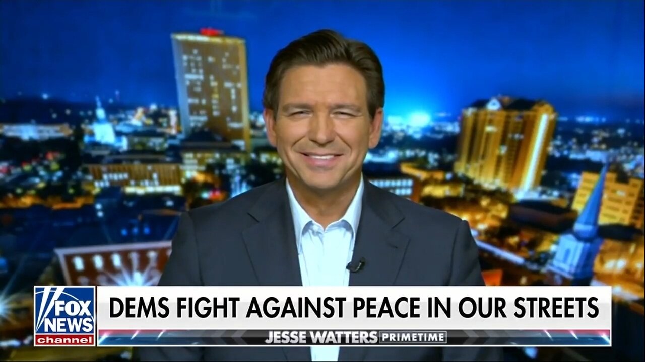 Gov Ron DeSantis Exposes The Left's Hypocrisy