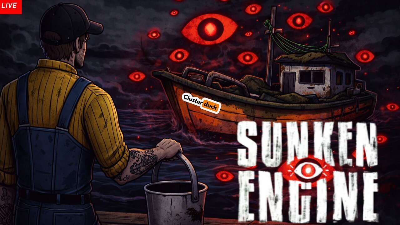 Creepy Cargo: What Secrets Await in Sunken Engine? Watch Live!