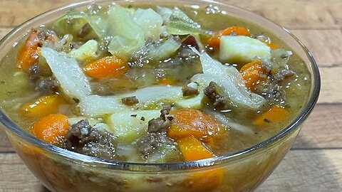 Easy Instant Pot Cabbage Soup