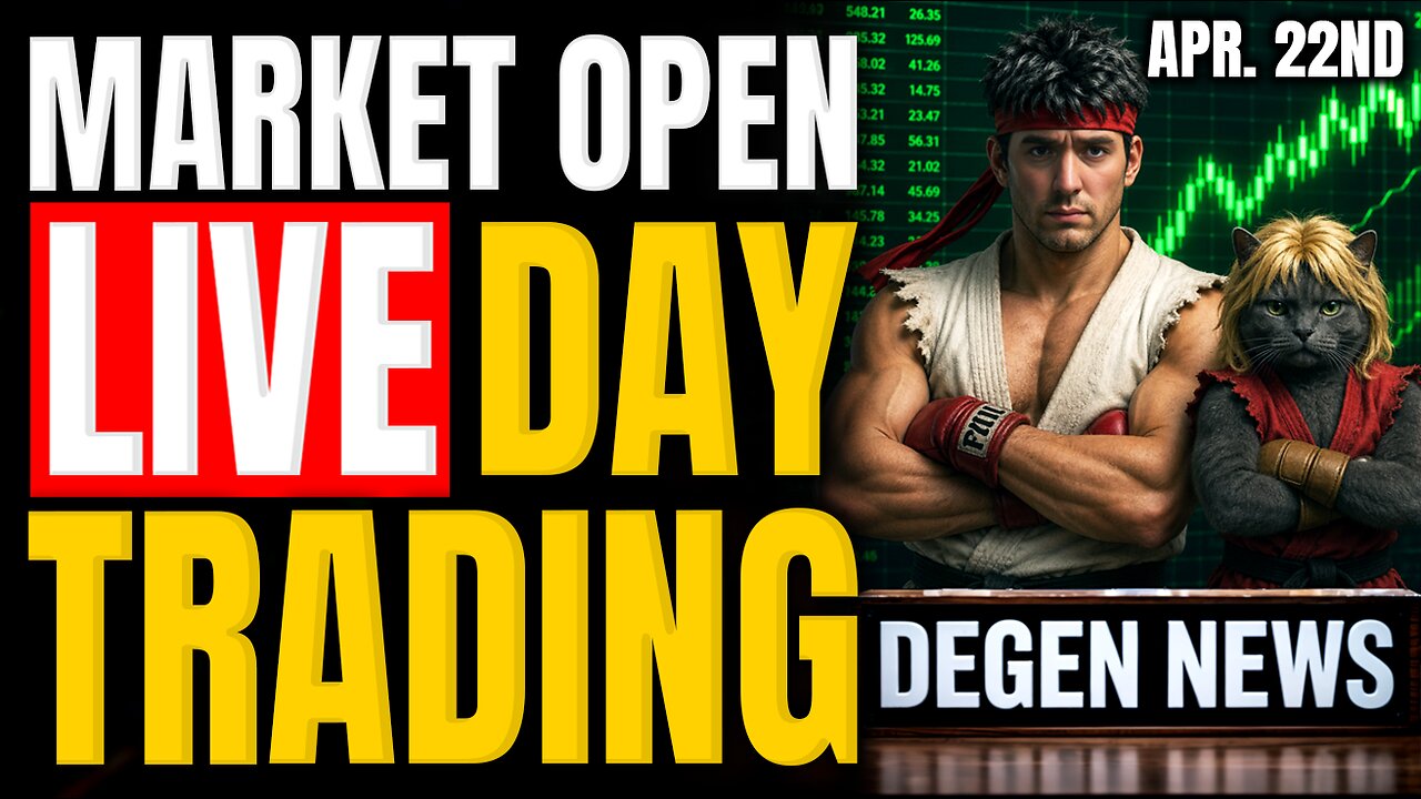 LIVE DAY TRADING: Ceasefire Extended, Earnings Reports & Record Breaking Trades