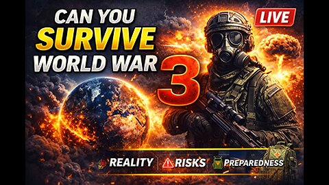 Can You Survive World War 3? | Reality, Risks & Preparedness (LIVE)