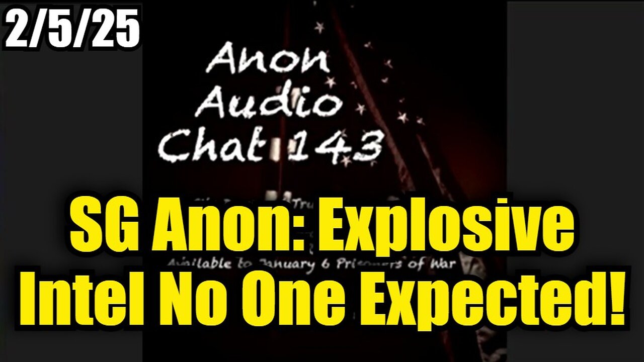 SG Anon: Explosive Intel No One Expected!