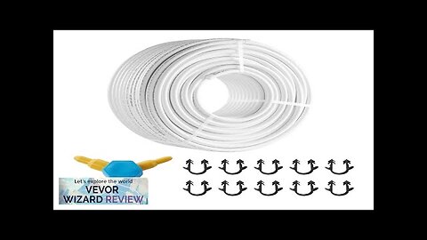 VEVOR PEX-AL-PEX Tube 328ft 5/8'' Diameter Aluminum-Plastic Composite Pipe Oxygen Barrier Review