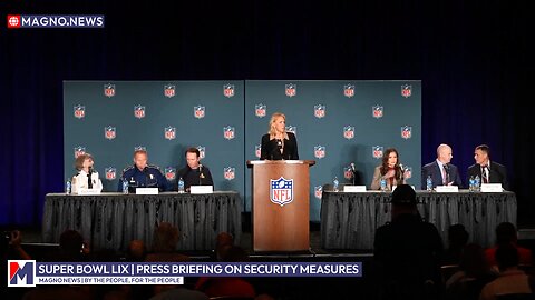 DHS | Secretary Kristi Noem joins Briefing on Super Bowl LIX Security Measures (Feb 03, 2025) [LIVE]