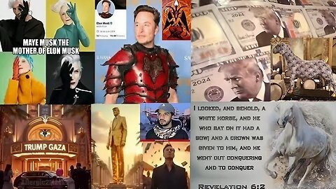 Donald Trump & Elon Musk AI Gaza Video And The White Horse Hidden Clues EXPOSED!!!