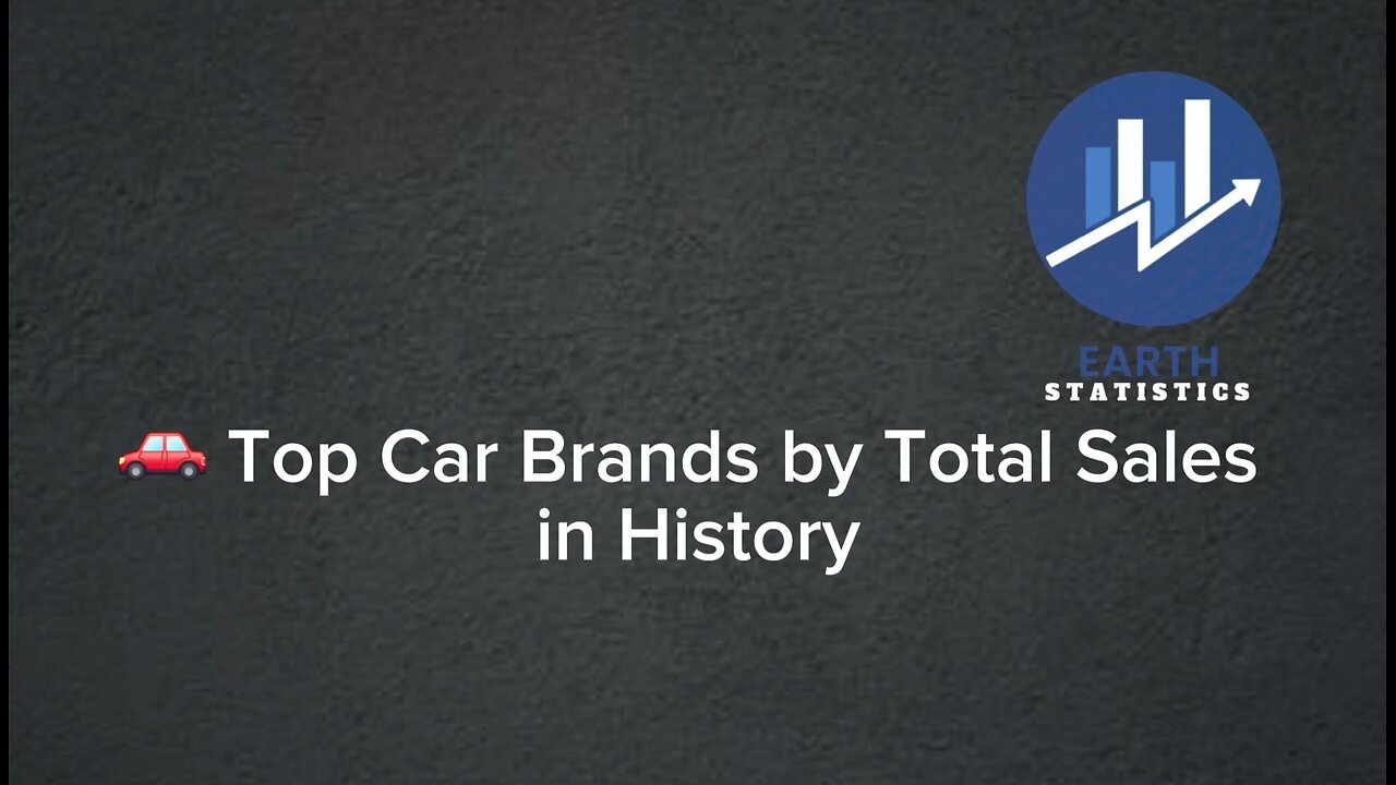 Top Car Brands by Total Sales in History