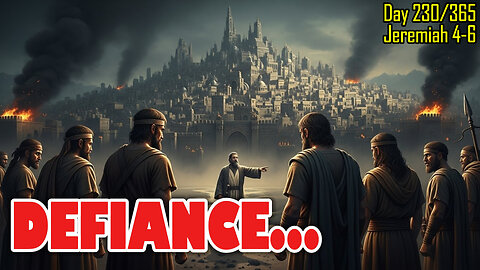 Day 230/365 - The Lion in the Thicket | Stiff Necked #biblerecapdaily1 #bible