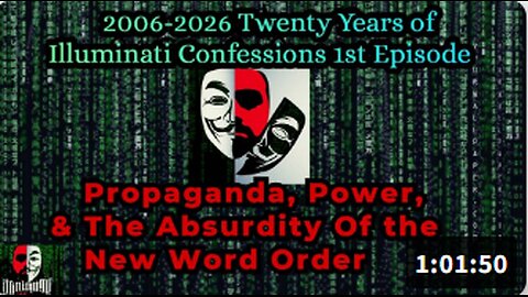 EXPOSING THE PROPAGANDA, POWER, & THE ABSURDITY OF THE NEW WORLD ORDER.