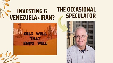 OIL - Venezuela $ Iran...Is that it?