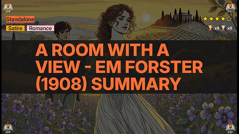 A Room with a View - EM Forster (1908) Summary