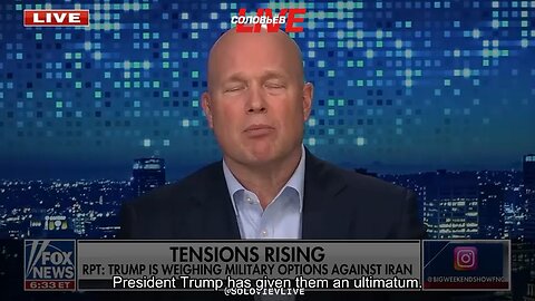 🇮🇷 🔥 Iran on Fire: "We don't want to destabilize a country like Iran, as happened with Libya”