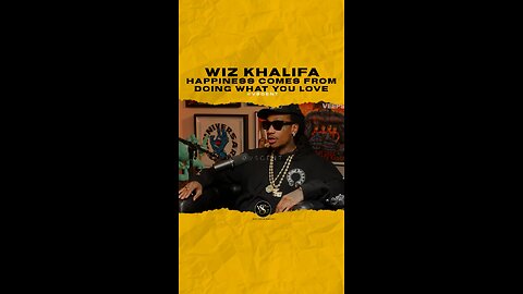 @wizkhalifa Happiness comes from doing what you love. #wizkhalifa 🎥 @artist.friendly