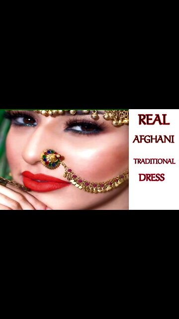 REAL AFGHANI TRADITIONAL DRESS