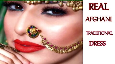 REAL AFGHANI TRADITIONAL DRESS