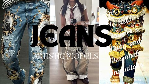 JEANS .. A WILDE FIELD FOR THE CREATIVITY AND PERSONAL INNOVATIONS