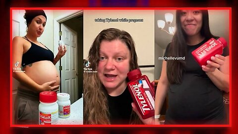 SHOCK VIDEO: Pregnant Women Gobble Tylenol After President Trump Issued A Public