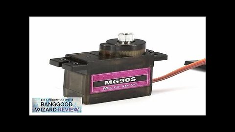 MG90S Plastic Gear RC Micro Servo 13.4g for ZOHD Volantex Airplane RC Review