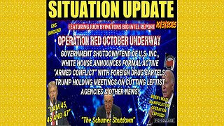 SITUATION UPDATE 10/3/25 - Judy Byingtons Big Intel Report! Operation Red October Underway