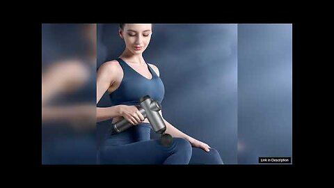 KONKA A8 Massage Gun 99 Speed Levels Adjustable 8 Massager Heads 1800mAh Review