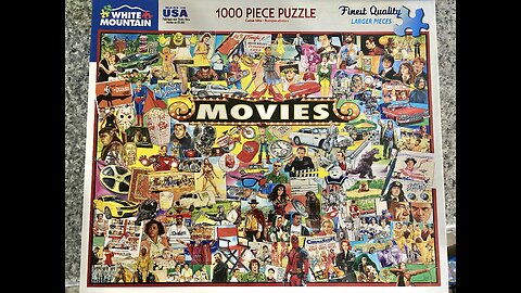 The 1000 Piece Movies Puzzle!