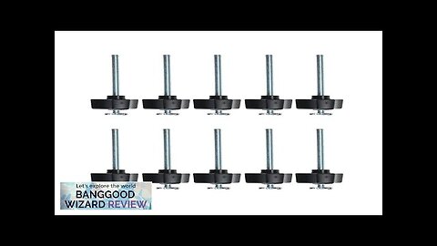 10 Pack T Bolt and Nut Set M8 Woodworking Tool Jigs Screw Review