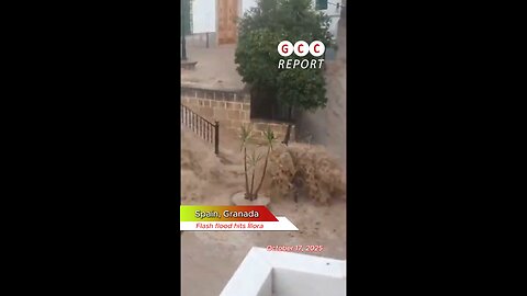 #Spain #Granada #Íllora #flood #rain #weather #climate #destruction #anomaly #climatechange 🇪🇸