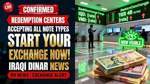 CONFIRMED Redemption Centers Accepting ALL Note Types – Start Your Exchange Now! 💥 Iraqi Dinar News