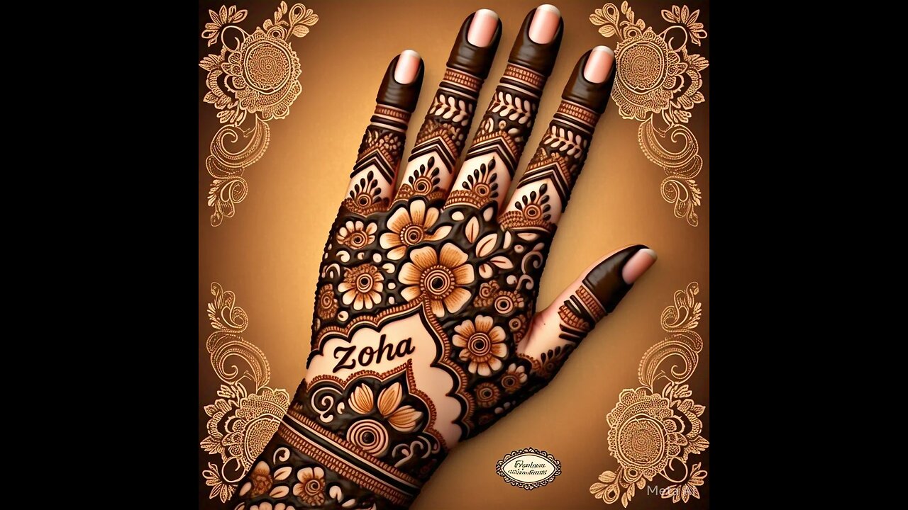 henna designs back hand _ henna designs by Fatima