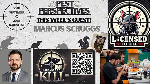 Pest perspectives EP 36 - Marcus Scruggs - Licensed to Kill podcast!!!