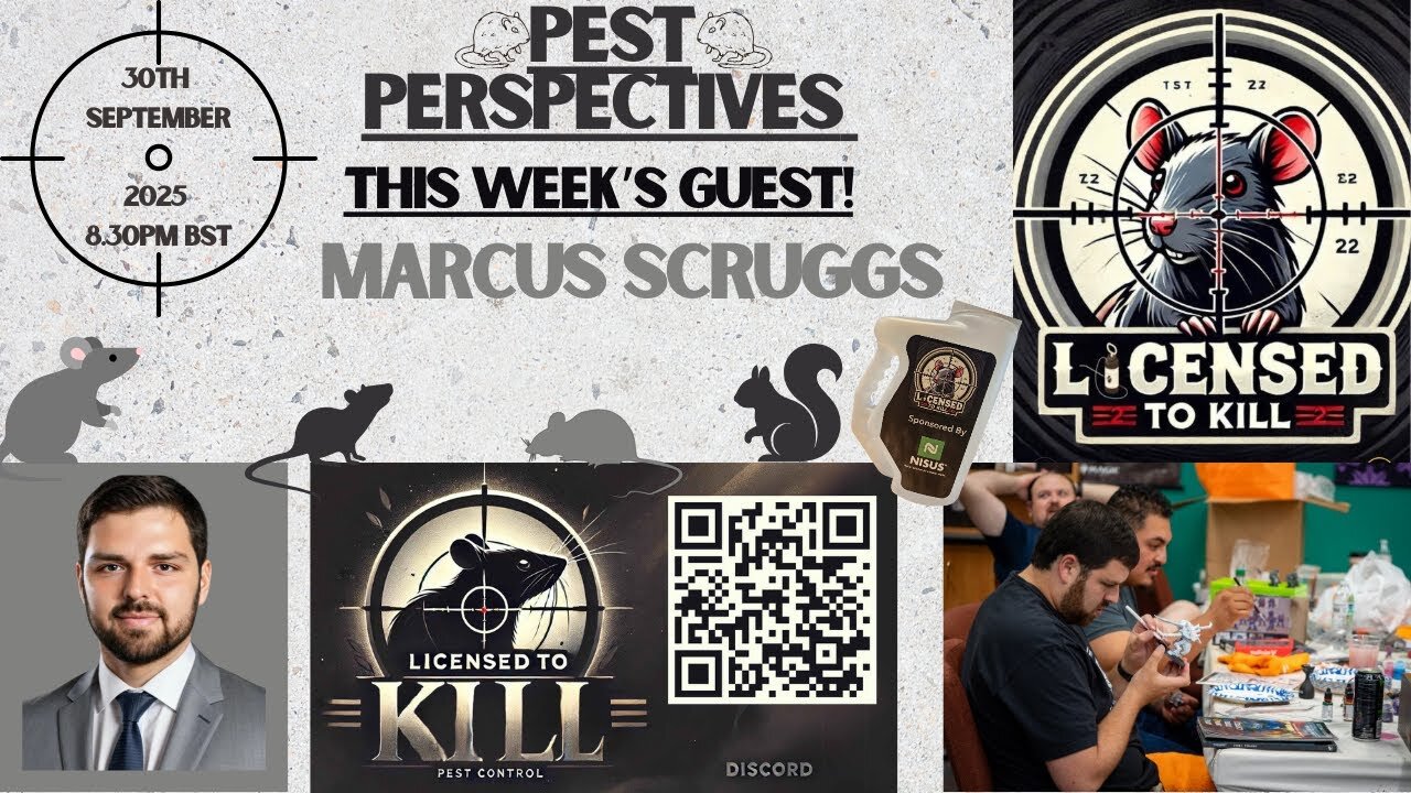 Pest perspectives EP 36 - Marcus Scruggs - Licensed to Kill podcast!!!
