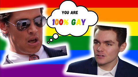 MILO CONFIRMS THAT ALT-RIGHT NATIONALIST INCEL NICK FUENTES IS 100% CERTIFIED GAY