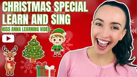 Christmas Songs & Signs! 🎄🎅 Toddler Learning Video | Speech Development & Holiday Fun