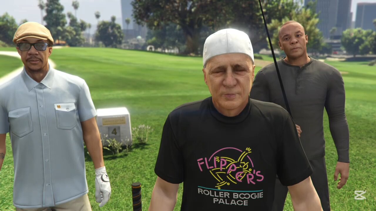 Me and Franklin Pulled Up for Dr. Dre ⛳💥 Teaching the Golfers a Lesson! | GTA V Online