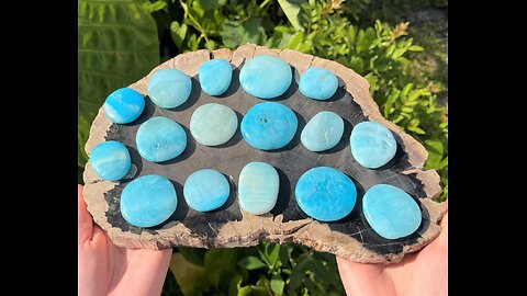 Blue Aragonite - Facilitates Spirit Guide Communication