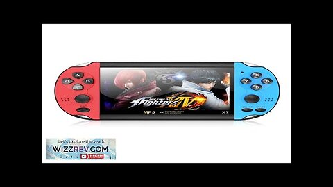 X7 4.5inch Handheld Arcade Game Console with Dual Joystick Video Game Player Review