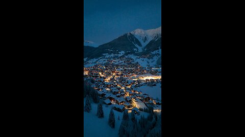 Switzerland by Night: A Winter Dreamland 🇨🇭❄️