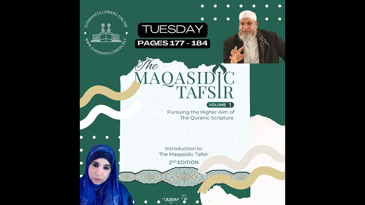 MAQASIDIC TAFSIR | PAGES 177-184