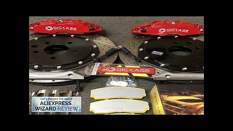 Dicase Front Rear 4 Pot Brake Caliper Kits and 330*28mm Car Brake Review