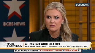 Erika Kirk struggle with human emotions in demonically intense moment