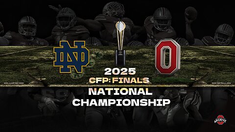 Ohio State vs Notre Dame - CFP: 🏆 National Championship 🏆 (01.20.2025) [Full Game]