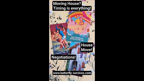 Sink or swim! Moving house! Timing is everything! Tarot secrets! #tarot #shorts #housemoving #cash