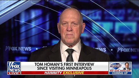 🚨 Homan sets the record straight on Trump's promise of mass deportation