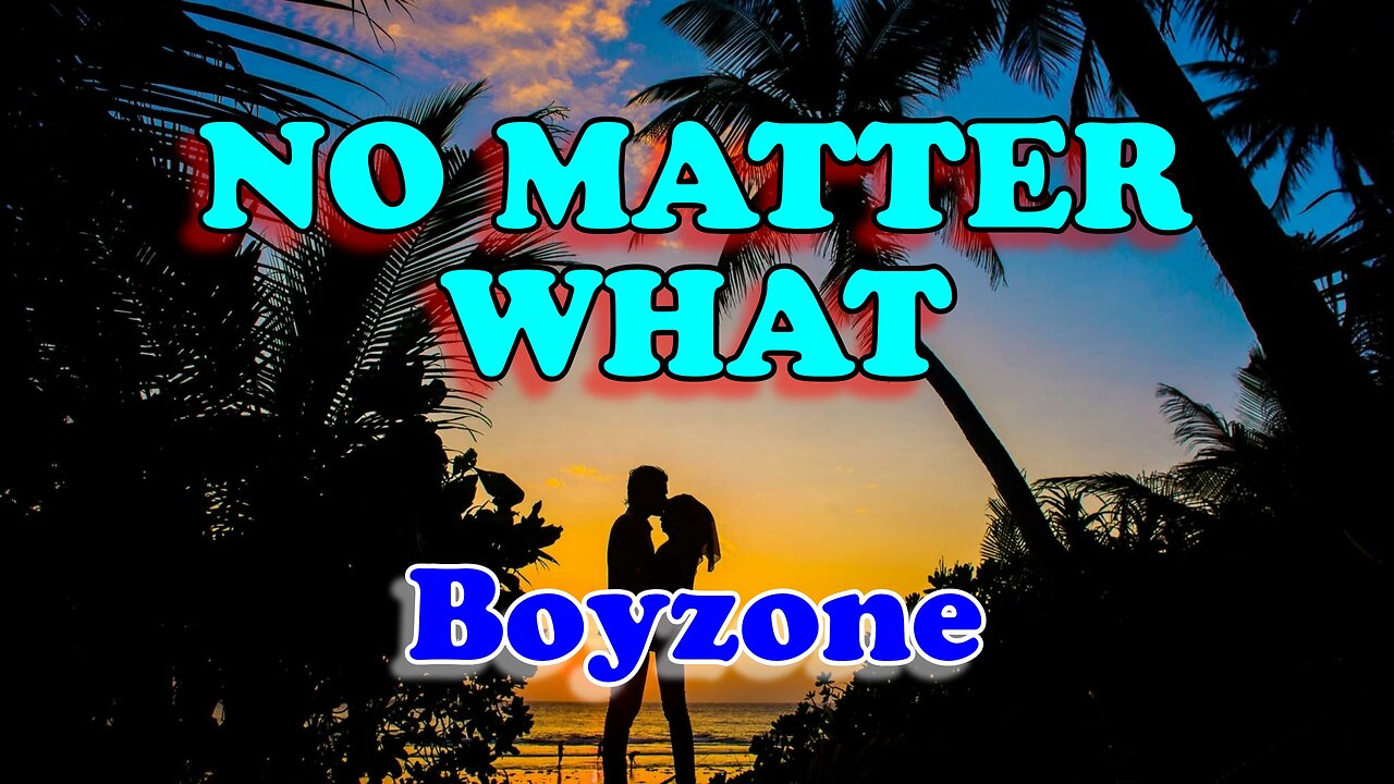 No matter what - Bouzone (Karaoke version with lyrics)