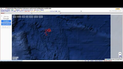Very Strong Earthquake & Swarm Lesser Antilles October 27th 2025