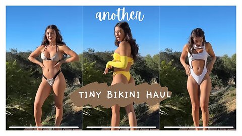 Lingerie Girls Gabriella ¦ ANOTHER BIKINI HAUL ¦ 4K HD